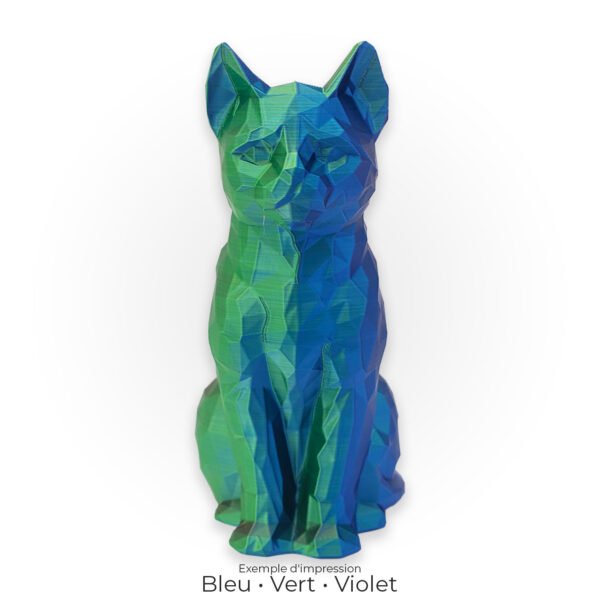 Chat Low Poly - 22 cm