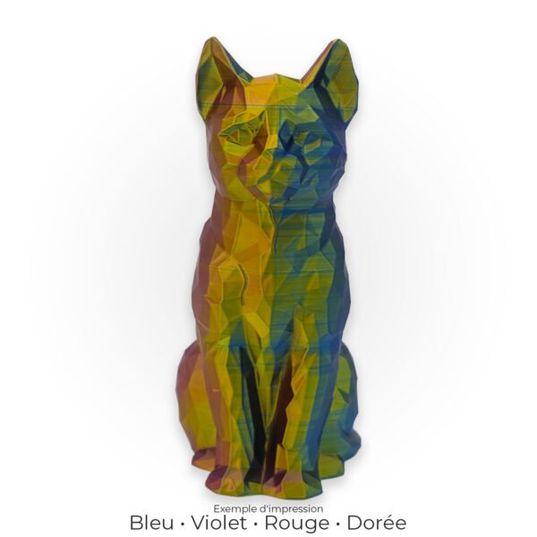 Chat Low Poly - 32 cm