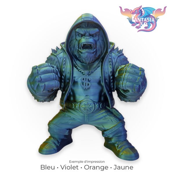 Gorille Boxe - 32 cm