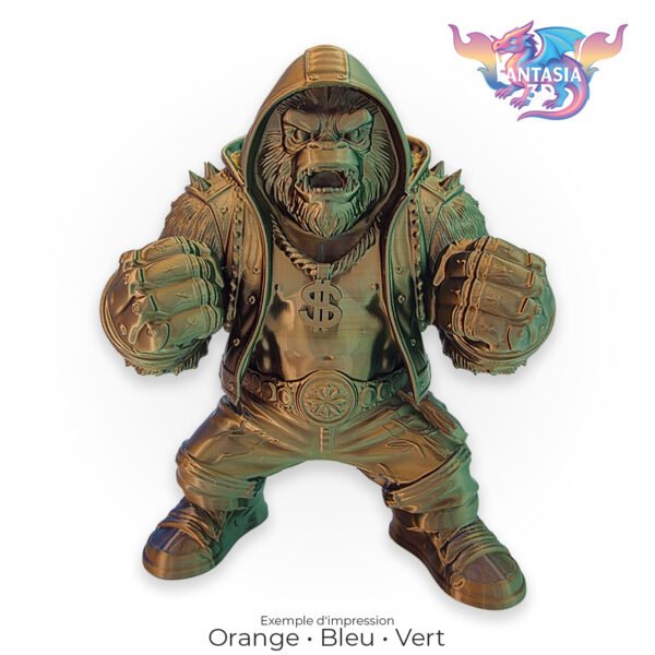 Gorille Boxe - 22 cm