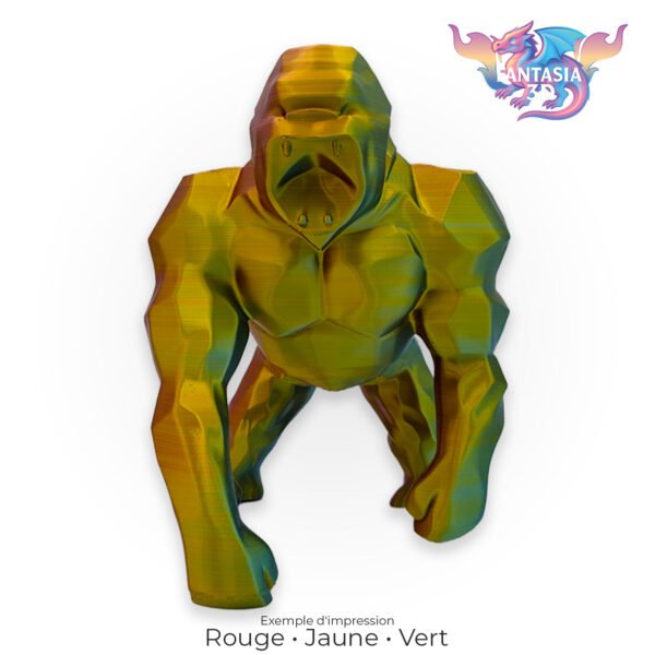 Gorille Low Poly - 22 cm