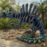 Spinosaurus articulé Fantasia 3D — vue 3