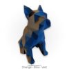 bouledog-francais-lowpoly-orange-bleu-vert-1