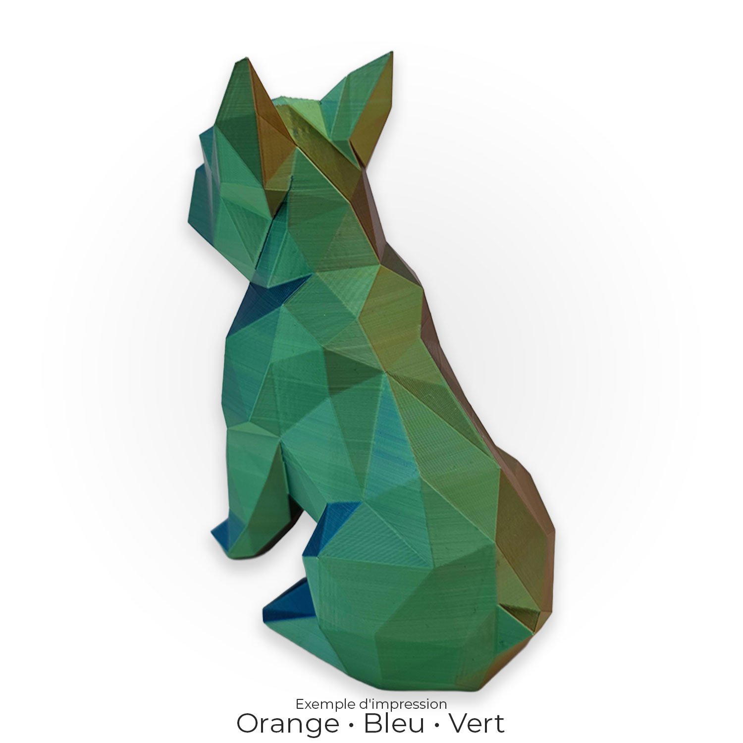 bouledog-francais-lowpoly-orange-bleu-vert-3