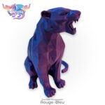Tigre Low Poly Fantasia 3D — vue 2