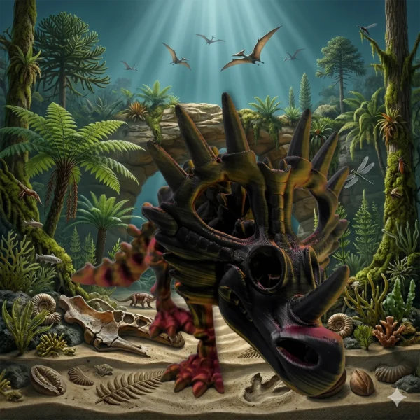 Styracosaurus articulé Fantasia 3D