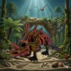 Styracosaurus articulé Fantasia 3D — vue 2