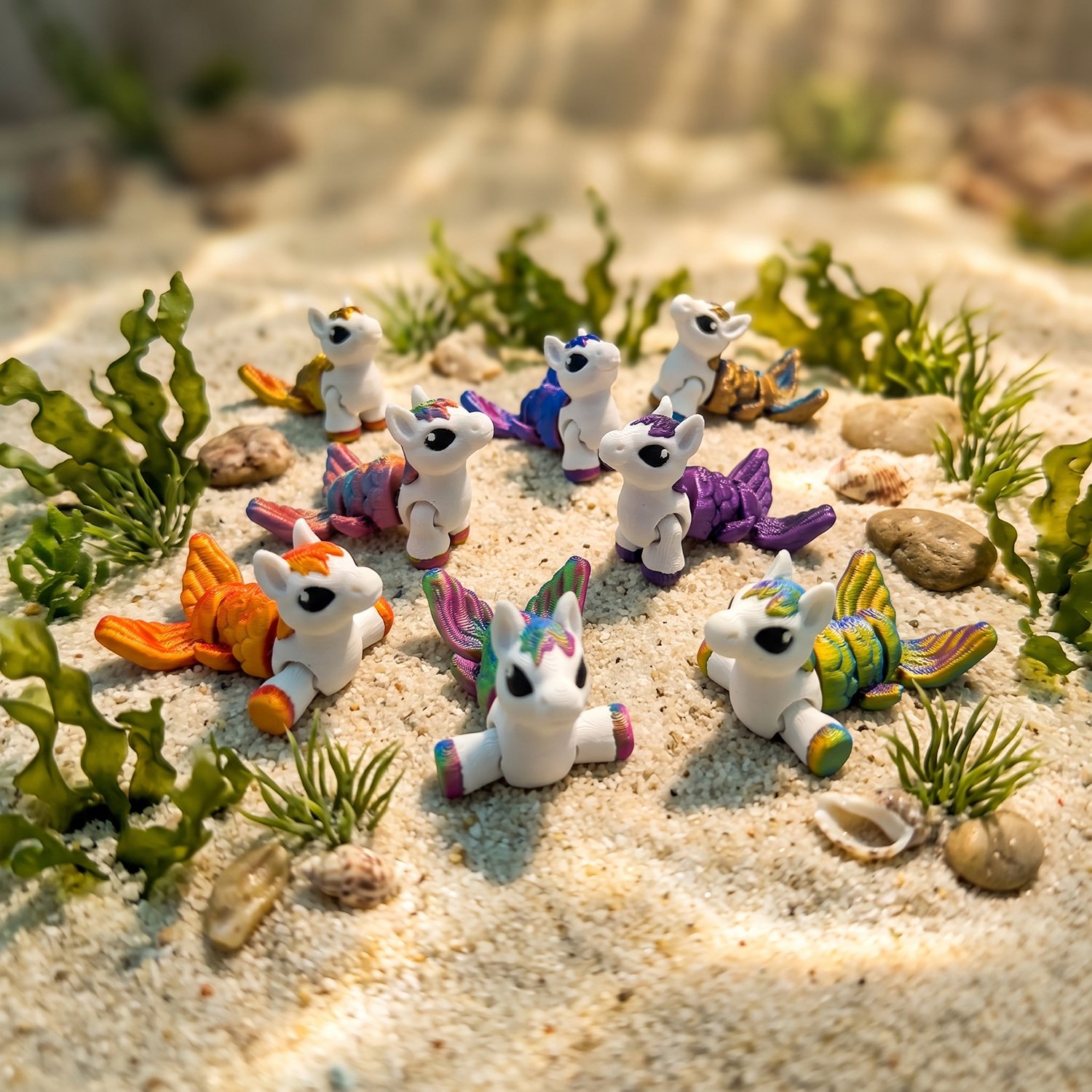 Cheval Sirène Tiny Fantasia 3D