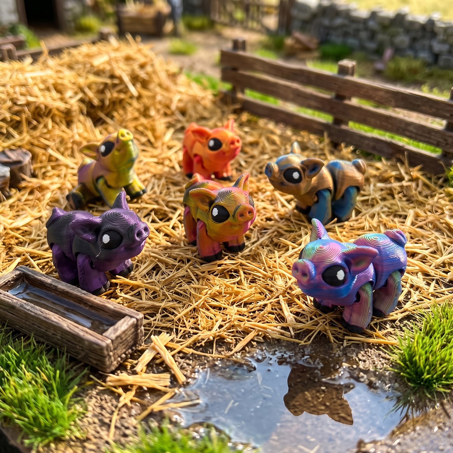 Cochon Tiny Fantasia 3D