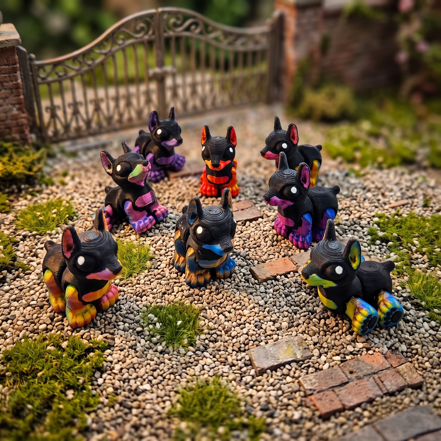 Doberman Tiny Fantasia 3D