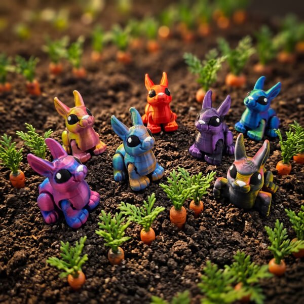 Lapin articulé Fantasia 3D