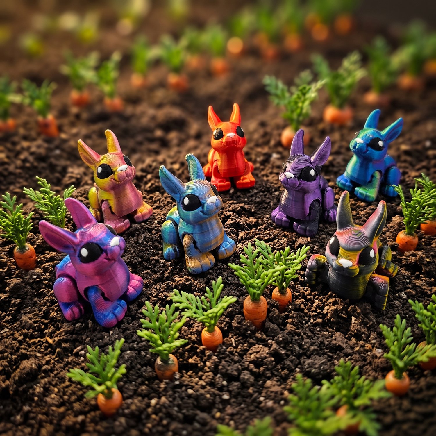 Lapin articulé Fantasia 3D
