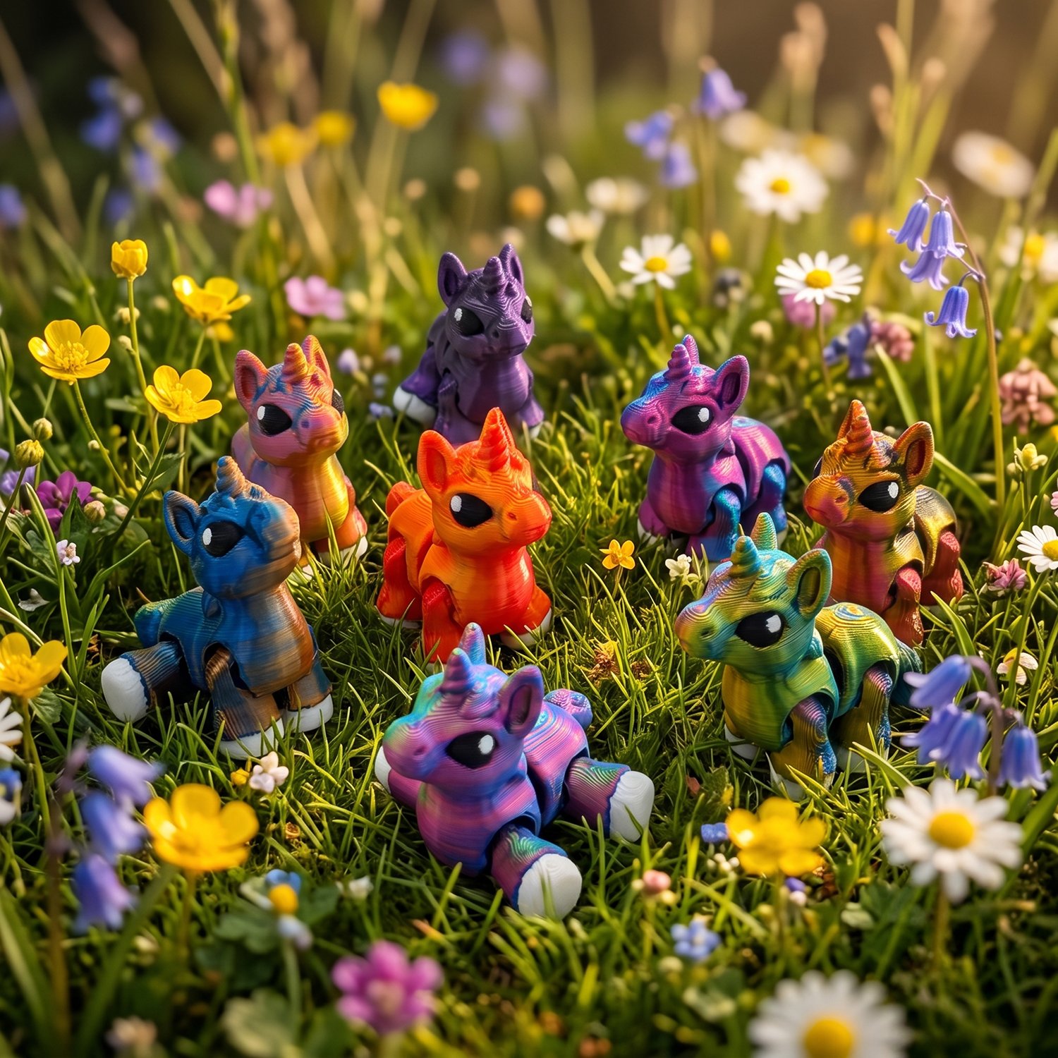 Licorne articulée Fantasia 3D