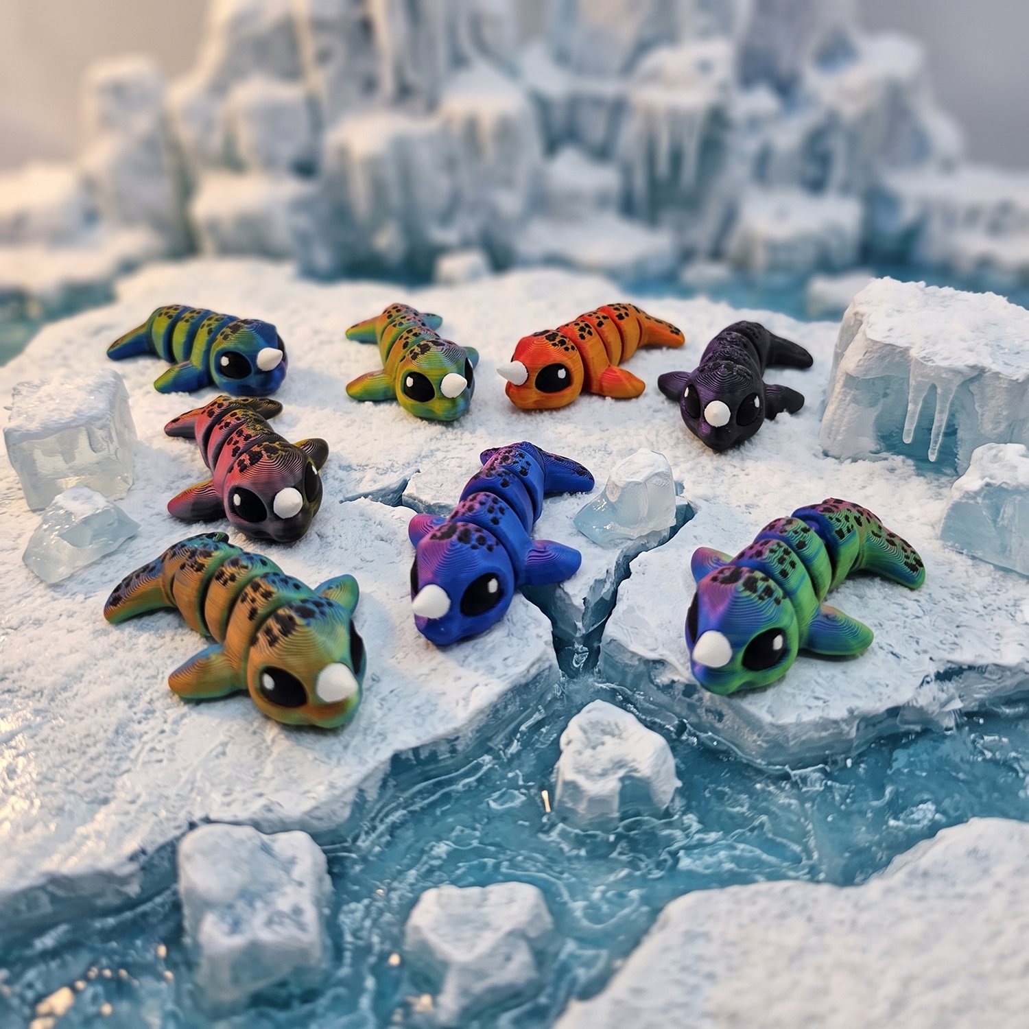 Narval articulé Fantasia 3D