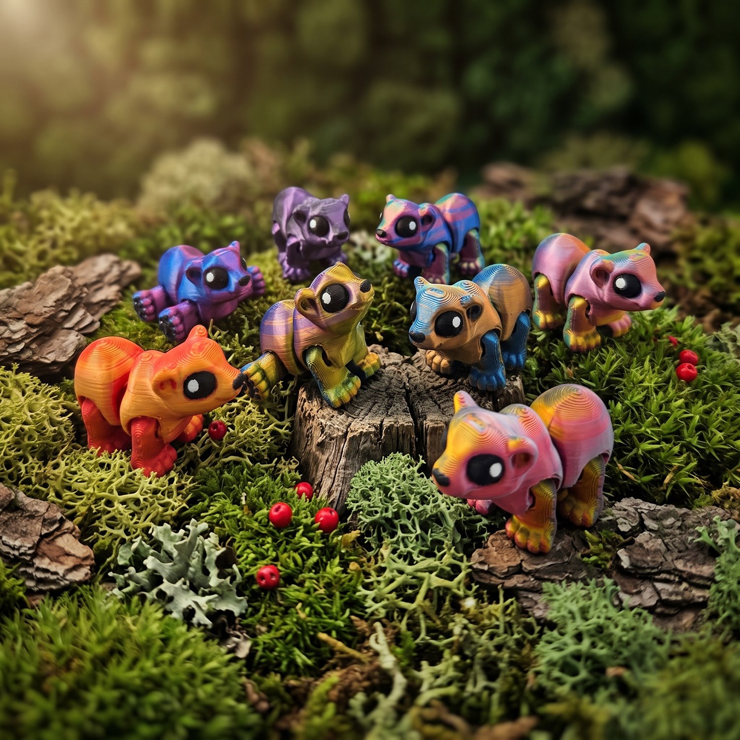 Ours articulé Fantasia 3D