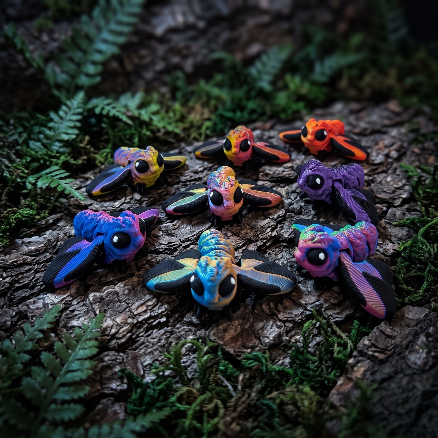 Papillon de nuit Tiny Fantasia 3D