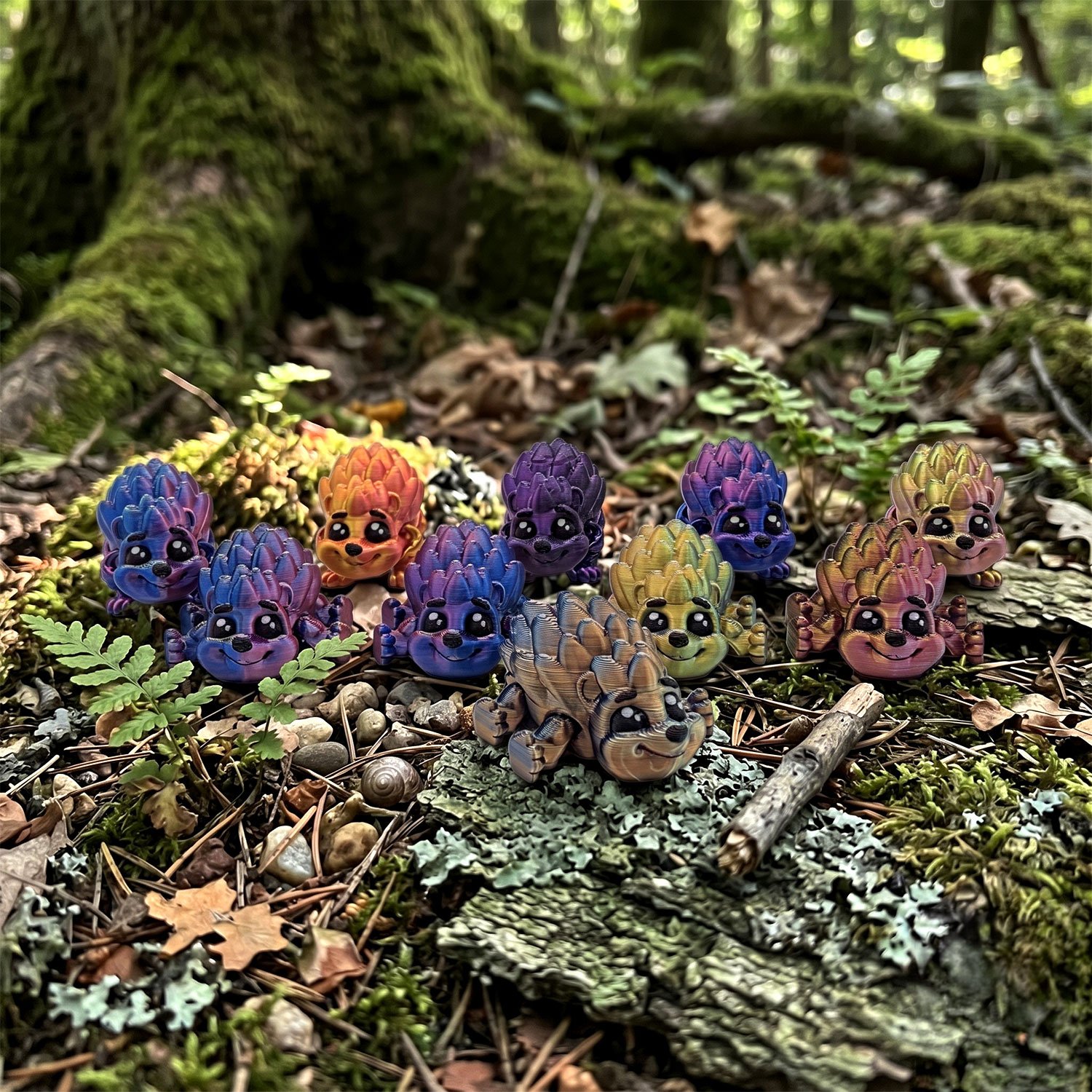 Hérisson Tiny Fantasia 3D