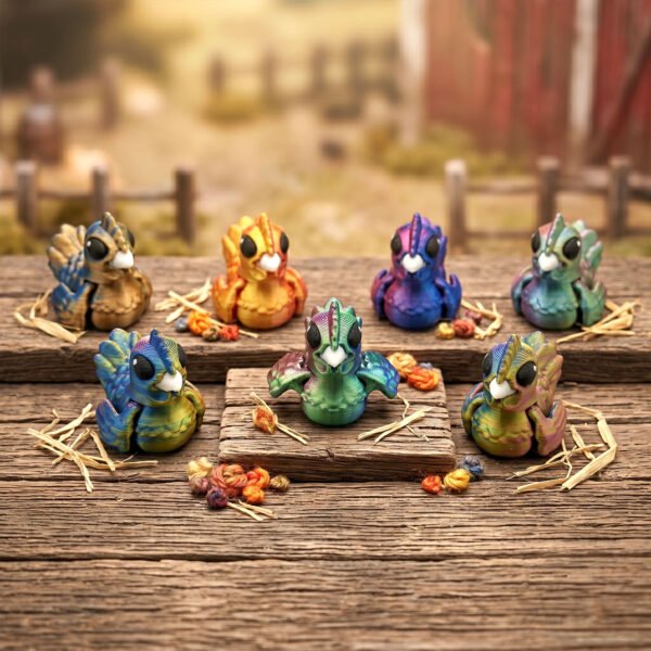 Poule Tiny Fantasia 3D