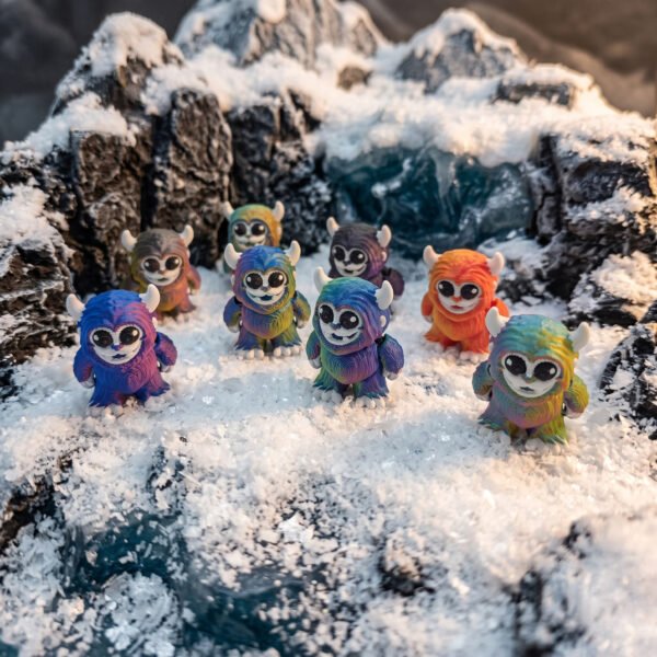 Yéti articulé Fantasia 3D